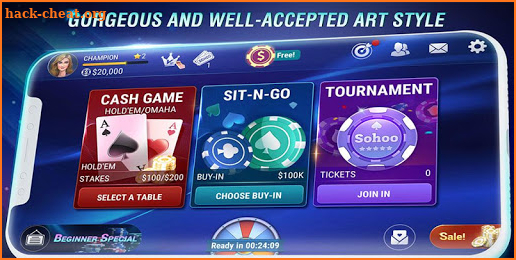 Sohoo Poker - Top Texas Holdem screenshot