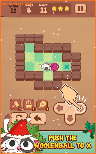 Sokoban Sweet Roll Of Wool- Push Maze Puzzle screenshot