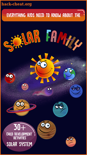 Solar Family - Planets of Solar System for Kids screenshot