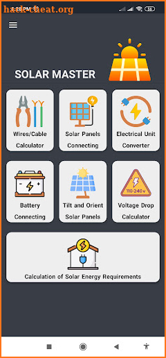 Solar Master - PV Calculator screenshot