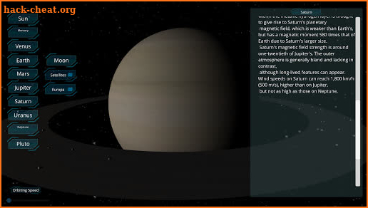 Solar System 3D - Explore our Solar System in 3D screenshot