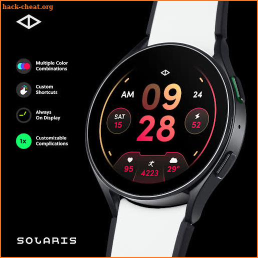 Solaris: Digital Watch Face screenshot