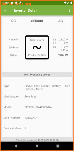 SolarMON - Real Time Monitoring for SolarEdge PRO screenshot