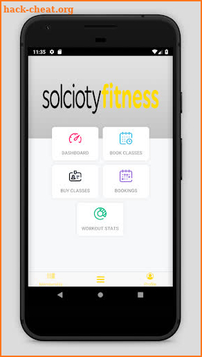 Solcioty Fitness App screenshot