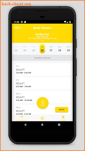 Solcioty Fitness App screenshot