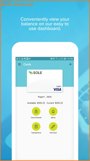 SOLE Payroll Card screenshot