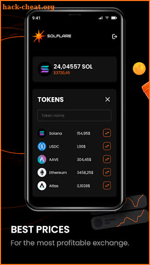 SolFlare Wallet - Solana screenshot