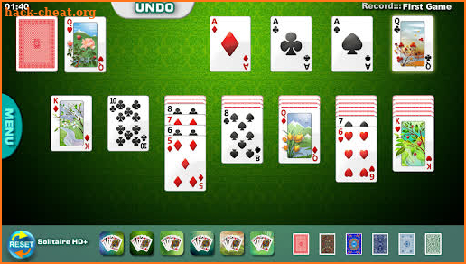 solitaire screenshot