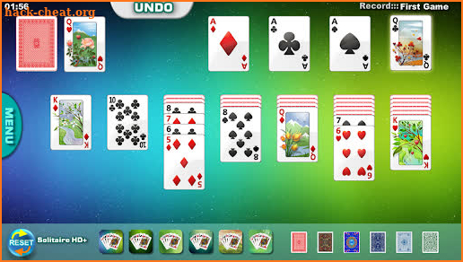 solitaire screenshot