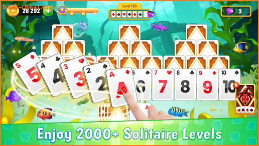 Solitaire AoFun TriPeaks Games screenshot