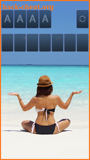 Solitaire Beach Yoga Theme screenshot