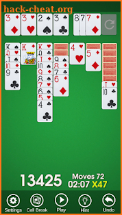 Solitaire Card Game screenshot