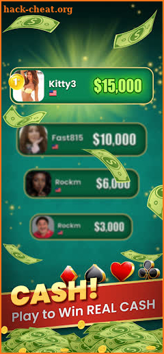 Solitaire cash real money screenshot