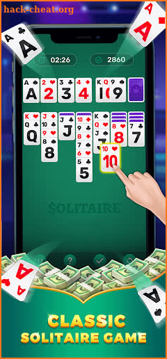 Solitaire-Cash Win Money hints screenshot