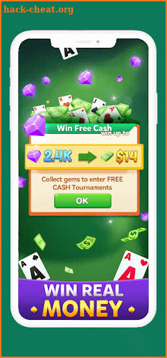 Solitaire-Cash Win Money Hints screenshot