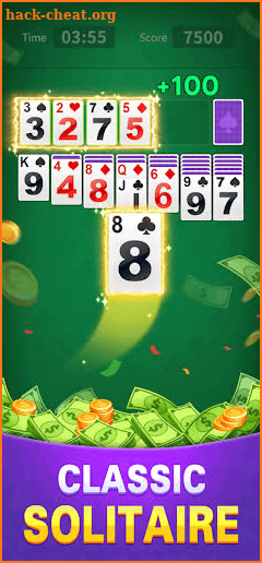 Solitaire-Cash Win Money trick screenshot