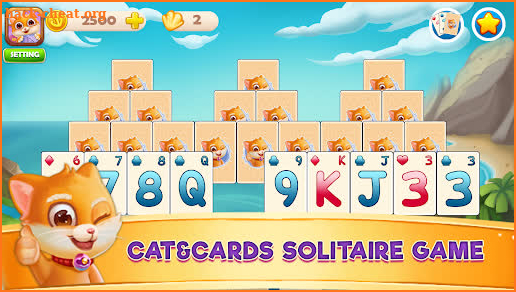 Solitaire Cats screenshot