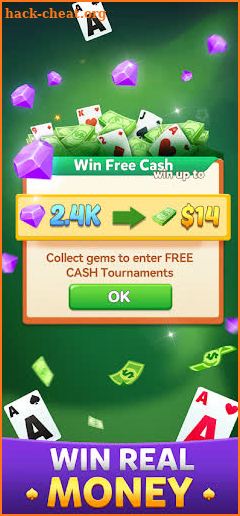 Solitaire-Clash Win Money Tips screenshot