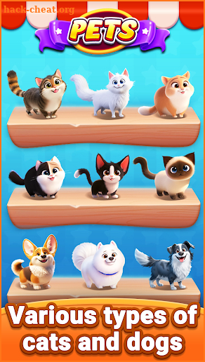 Solitaire Classic: Pets Town screenshot