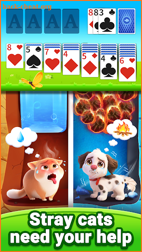 Solitaire Classic: Pets Town screenshot