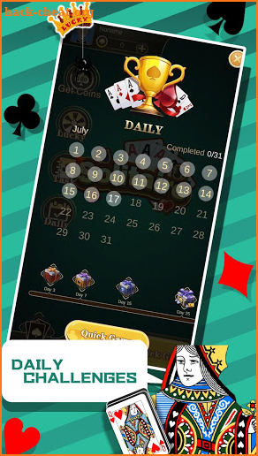 Solitaire Classic - Simple card games for fun screenshot