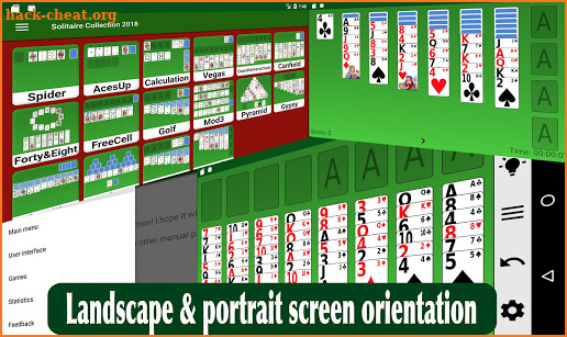 Solitaire Collection 16 games screenshot