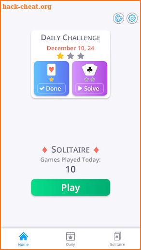 Solitaire. Daily Patience Game screenshot