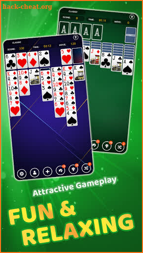 Solitaire Deluxe by iDream screenshot