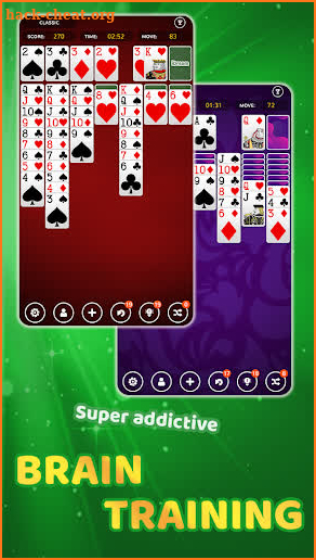 Solitaire Deluxe by iDream screenshot