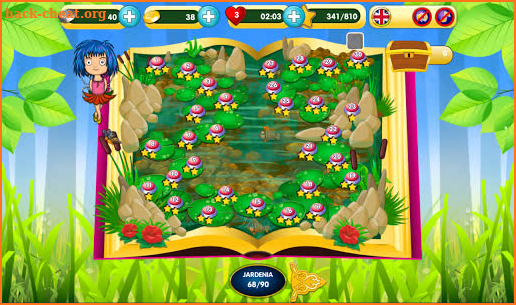 Solitaire Fairy Garden screenshot