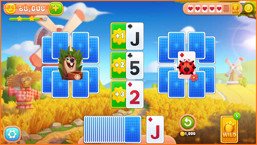 Solitaire Farm : Classic Tripeaks Card Games screenshot