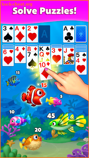 Solitaire Fish screenshot