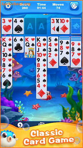 Solitaire Fish - Card Games screenshot
