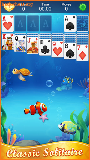 Solitaire Fish - Classic Klondike Card Game screenshot