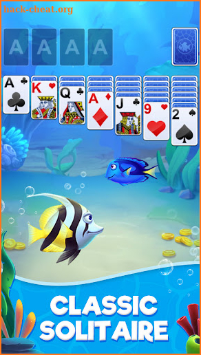 Solitaire Fish Game screenshot