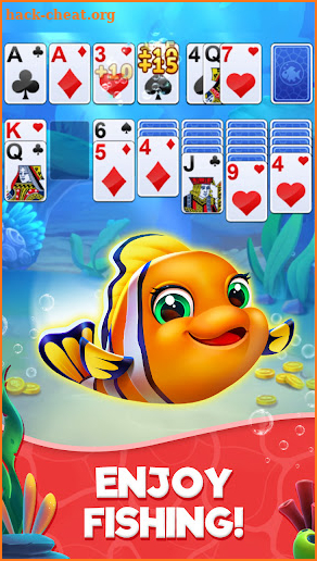 Solitaire Fish Game screenshot