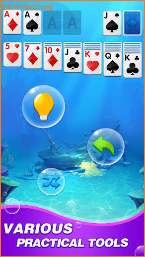 Solitaire - Fish Garden screenshot