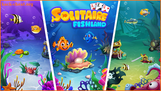 Solitaire - Fishland screenshot