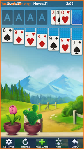 Solitaire Flower - Free Offline Card Games screenshot