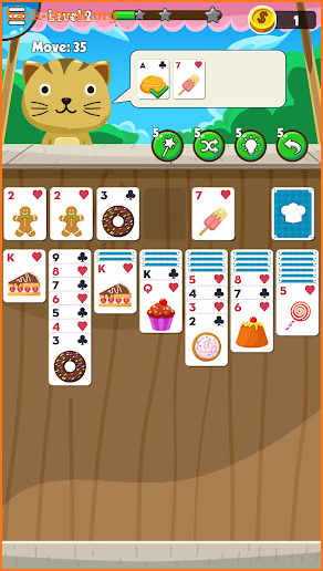 Solitaire Food screenshot