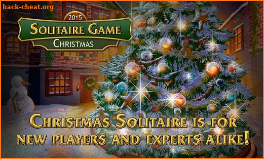 Solitaire Game. Christmas screenshot
