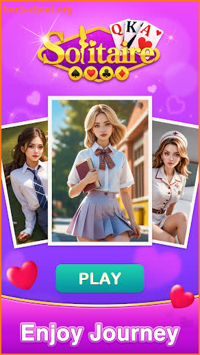 Solitaire Girls: Card Games screenshot