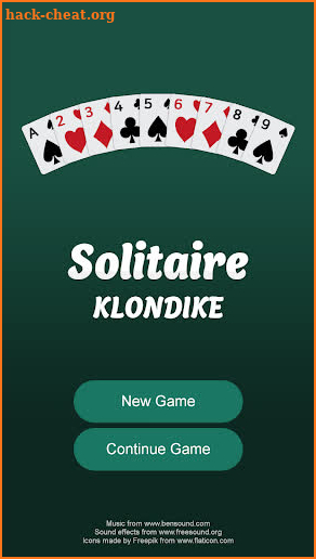 Solitaire Klondike screenshot