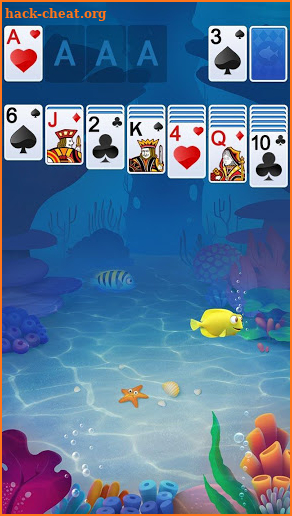 Solitaire Klondike Fish screenshot