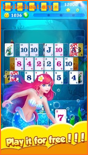 Solitaire Mermaid & Fish screenshot