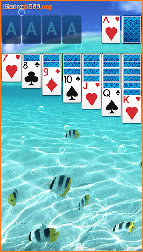 Solitaire: Ocean Blue screenshot