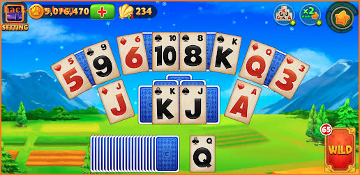 Solitaire Poker Card Puzzle screenshot
