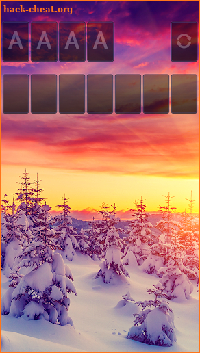 Solitaire Polar Sunrise Theme screenshot