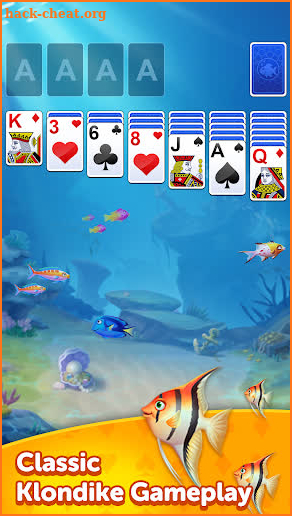 Solitaire Sealife: Classic Klondike Cards Games screenshot