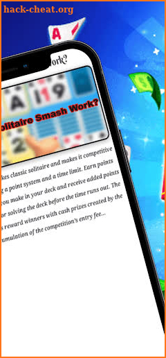 Solitaire Smash Real Cash guia screenshot